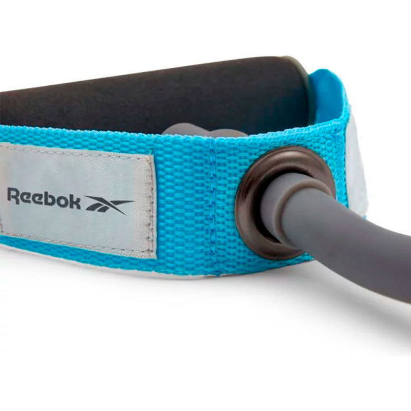 Banda Elástica Resistencia Suave Reebok Celeste