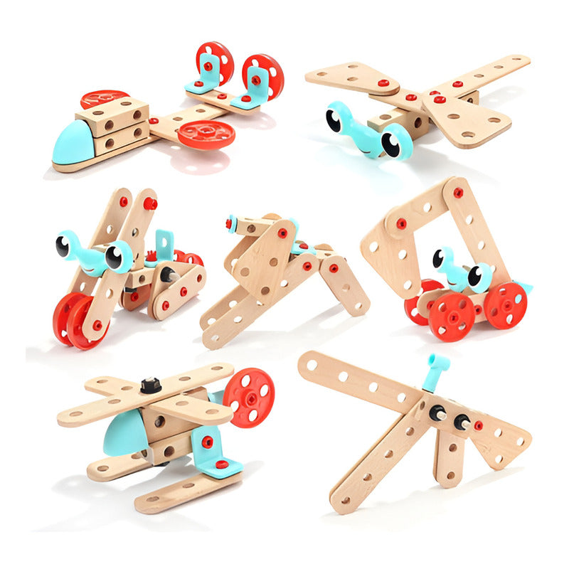 Set De Construcción 53 Piezas, Motricidad Fina, Topbright Cantidad De Piezas 30