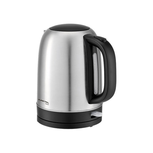 Jarra Eléctrica Hervidor Agua 1.7 Litros Acero Inox Punktal - Gris