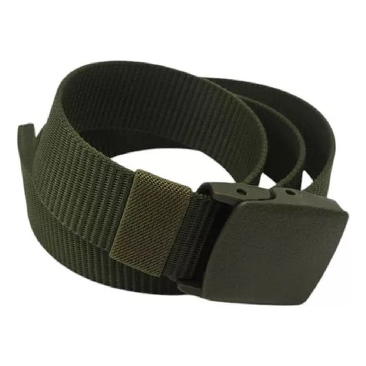 Cinto Tactico Trinquete Colores Militar Policial Regulable Verde Ajustable