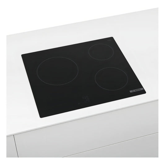 Anafe Bosch Vitroceramica Pkm61raa8e 3 Zonas 60cm Dimm Color Negro