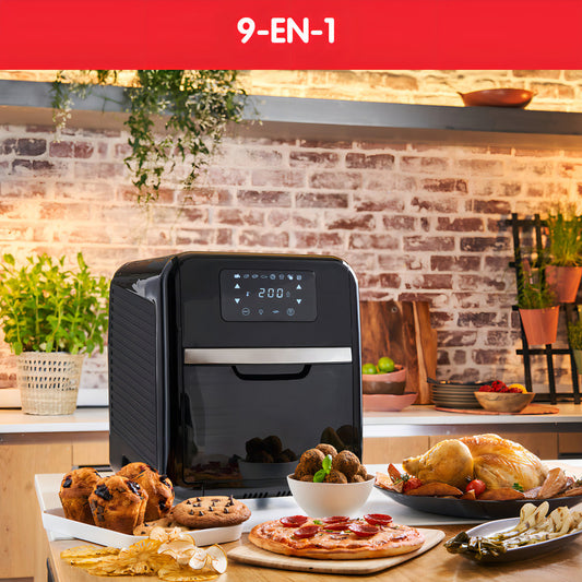 Easy Fry Horno & Grill 9 En 1, Freidora De Aire Y Horno Moulinex, 11 L, 8 Programas Automáticos 2050w