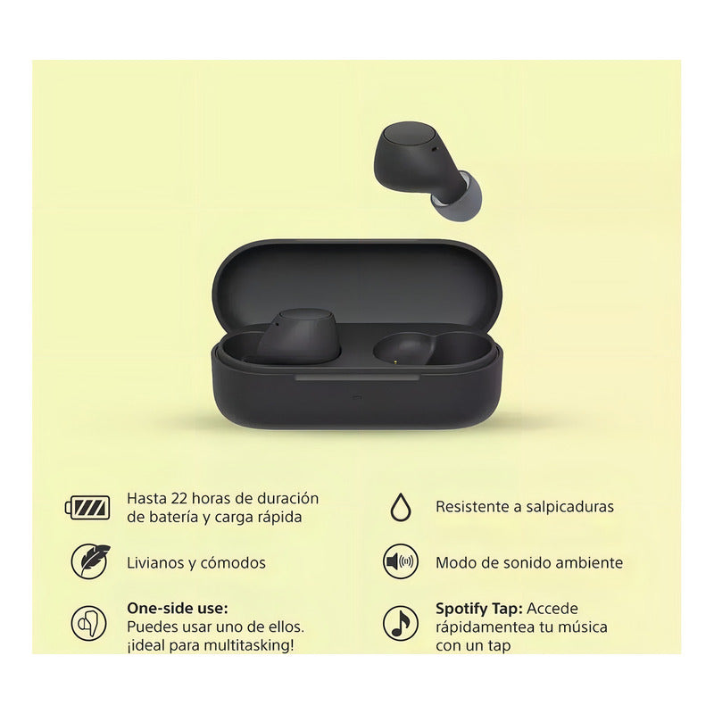 Audífonos Sony True Wireless Wf-c510 Color Black