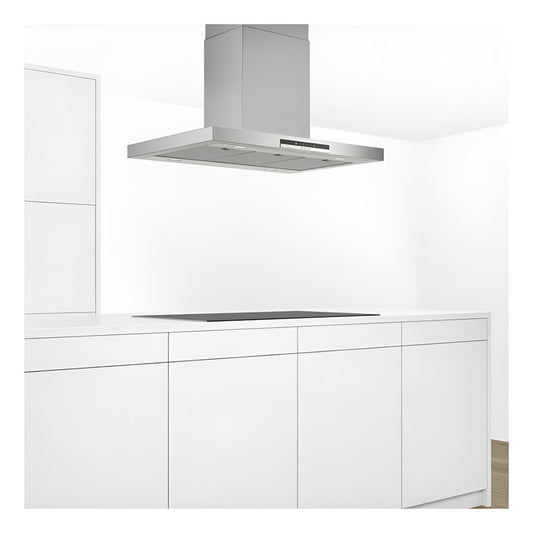 Campana De Isla Bosch 90cm Color Acero Inoxidable