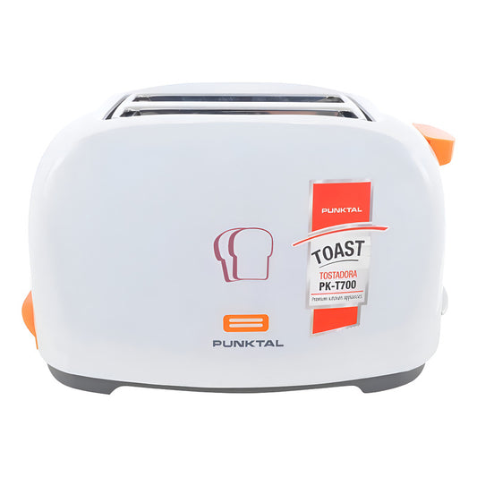 Tostadora De Pan Punktal Doble Bandeja 7 Niveles 800w Color Blanco
