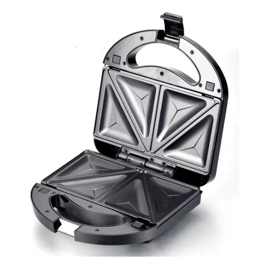 Sandwichera Microsonic 5 En 1 Placas Intercambiables - Negro