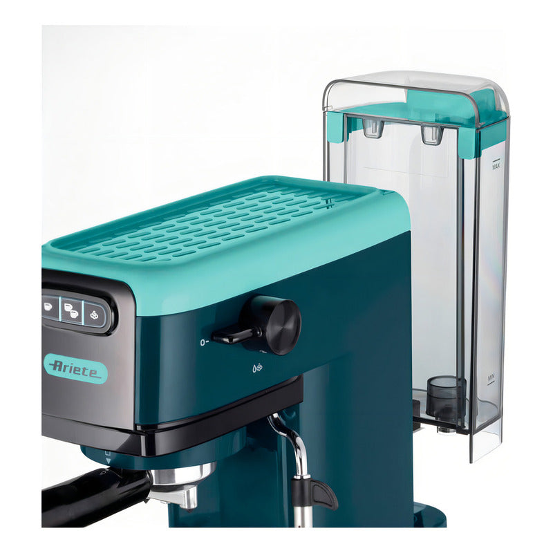 Cafetera Espresso Ariete 1399 15 Bar De Presión 1.1 Lt Verde Marino