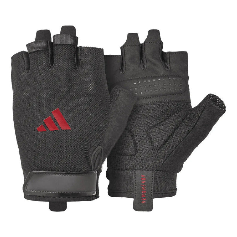Guantes De Entreno, Pesas O Gym Essential Colores adidas Rojo Liso L