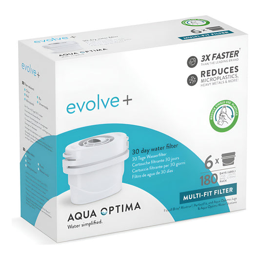 Kit Pack Filtros 30 Dias X6 Purificador Aqua Optima 6 Meses