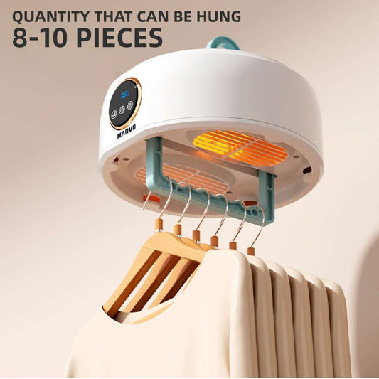 Secador De Ropa Portatil Marvo Hdr-004 Blanco