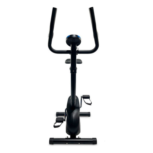 Bicicleta Fija Ergometrica Vertical Active Con Pulsómetro Negro