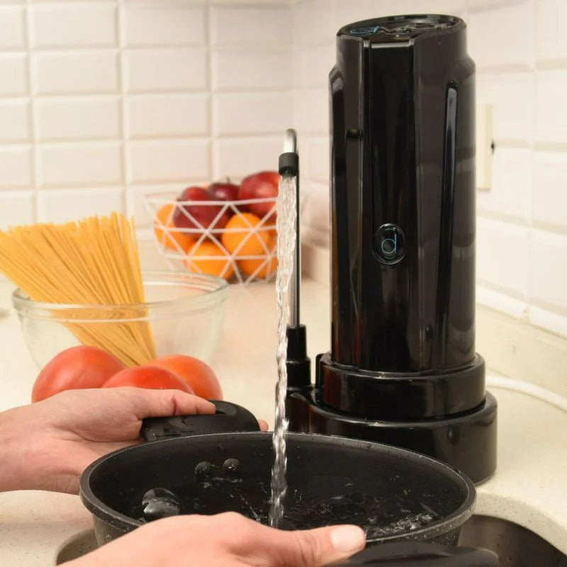 Filtro Purificador De Agua Sobre Mesada Dvigi Aqua Negro