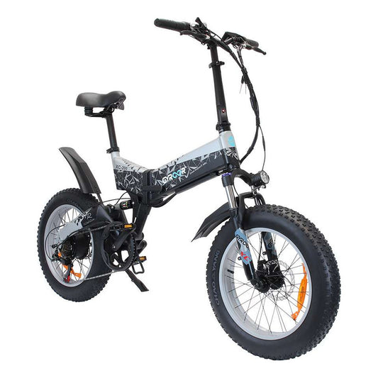 Bicicleta Eléctrica Plegable Gyroor R20 Eb028 Adulto 500 W Negro