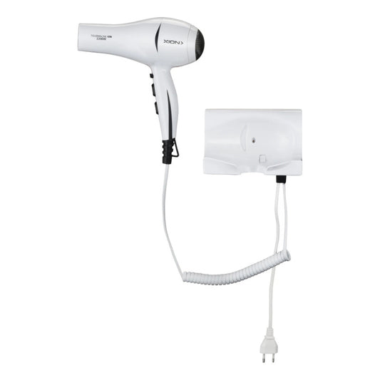 Secador De Pelo Con Soporte Montura De Pared Xion 2200 W - Blanco