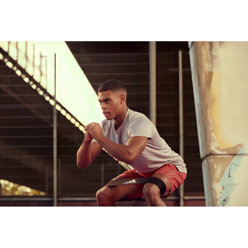 Banda Elástica Negra Resistencia Fuerte adidas