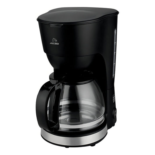 Cafetera De Goteo Allied 600 W 1.25 Litros De Capacidad Negro