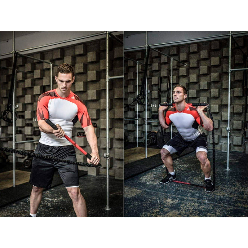 Barra Entrenamiento Acero Sólido adidas adidas Color Negro