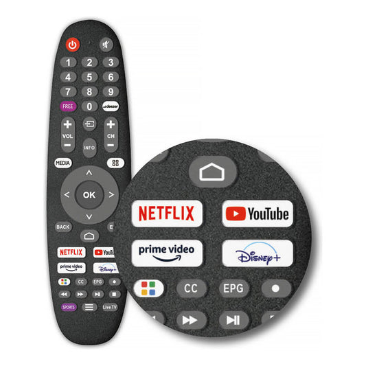 Televisor Tv Led 43 Smart Full Hd Punktal Wifi Pk-43 Jjv