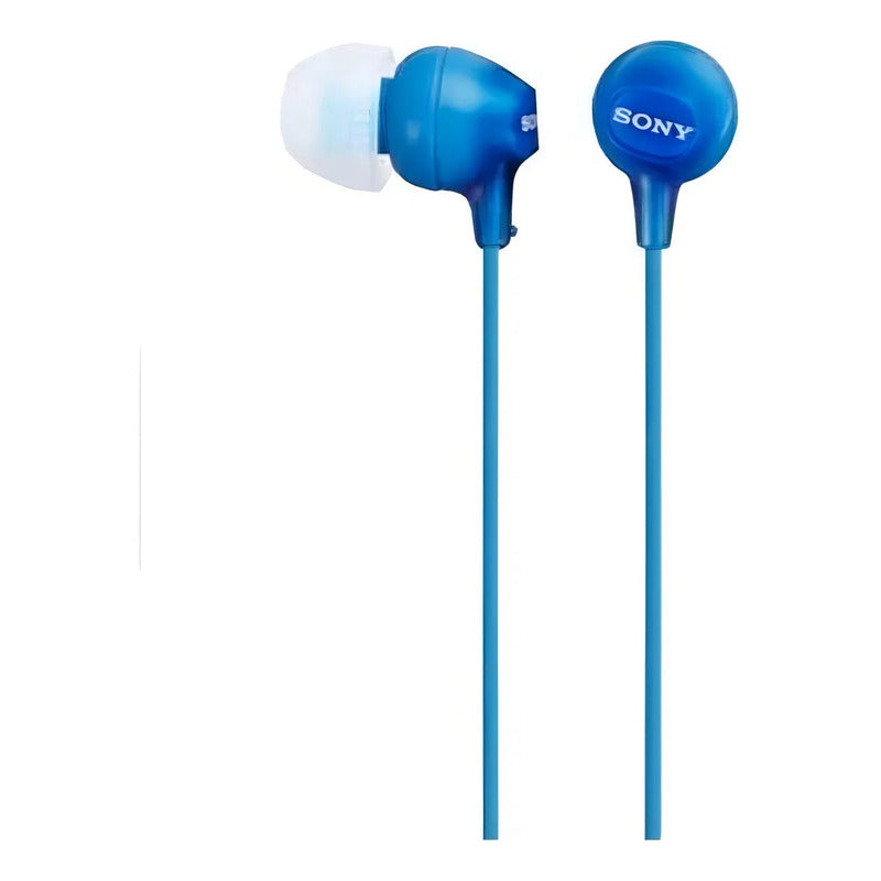 Auriculares Sony Mdr-ex15lp In-ear Color Azul - Azul