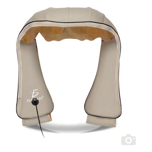 Masajeador Eléctrico Portátil Para Cuello Justclick Mx Ma01 Café