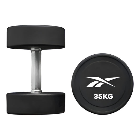 Mancuerna Redonda Cpu 35 Kg Reebok Negro