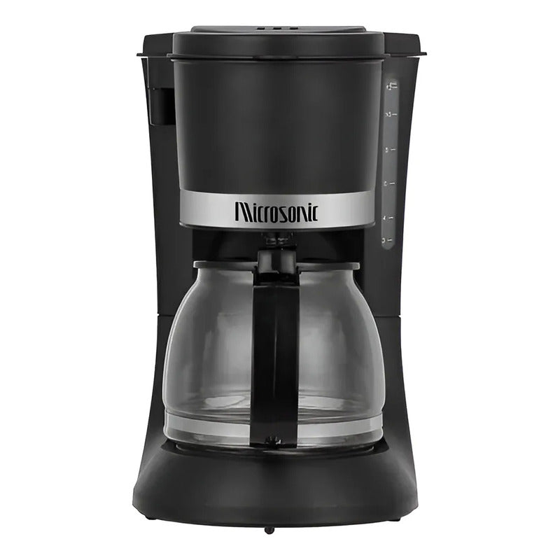 Cafetera Microsonic 12 Tazas 900 Watts Color Negro - Negro