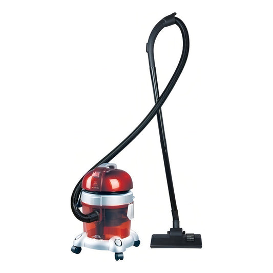 Aspiradora Punktal Profesional Doble Filtro 1600w Color Rojo/gris