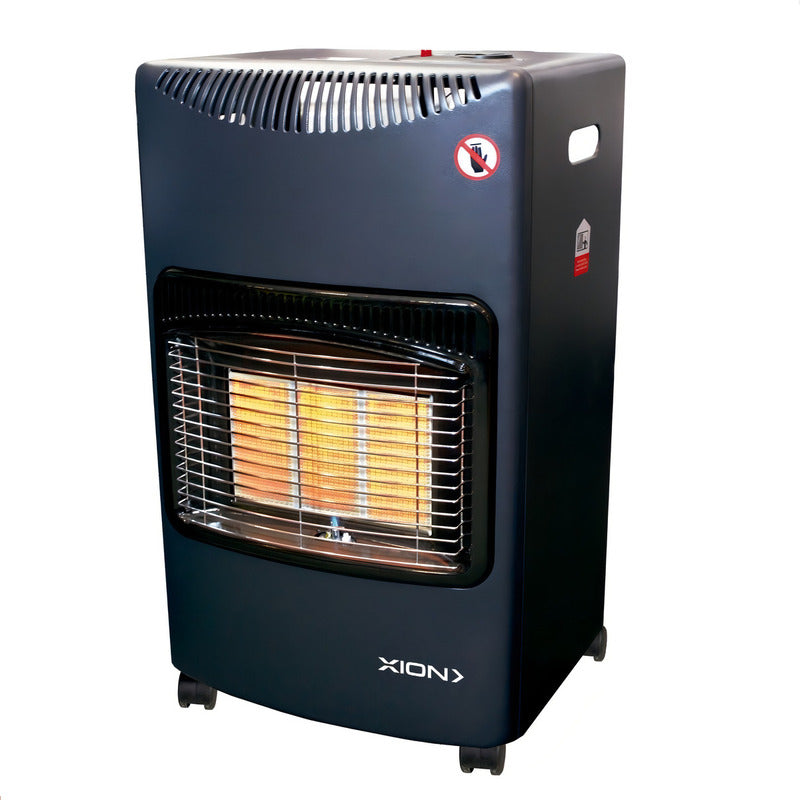 Xion Estufa A Gas Con Válvula Incluida Supergas Color Negro