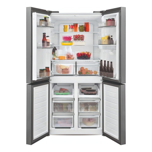 Heladera Con Freezer Inverter Punktal Pk-599 Inv Color Inox - Inox