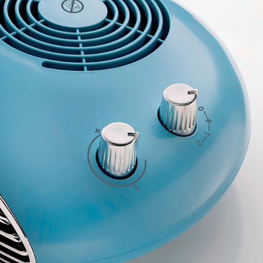 Estufa Caloventilador Vintage Ariete 8211 2000w Celeste