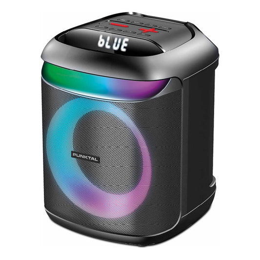 Parlante Punktal 8 Pk-68 Bat 6000w Pmpo Bluetooth Radio Fm Negro