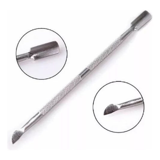 Repujador De Cuticula Para Uñas De Acero Inoxidable