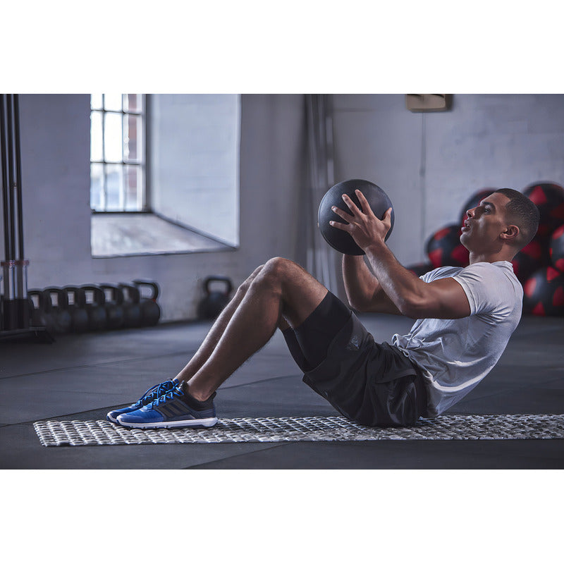 Colchoneta Yoga Mat Camuflada Gris Ondulada 4mm adidas