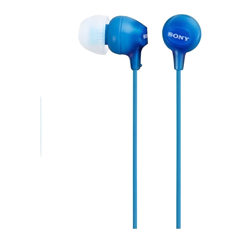 Auriculares Sony Mdr-ex15lp Color Azul