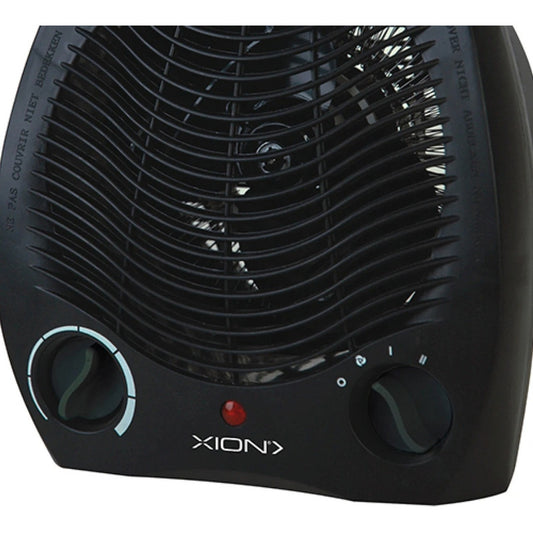 Caloventilador Xion 1000/2000w Con Termostato Regulable N Nx Color Negro