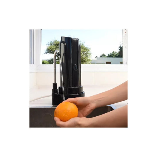 Filtro Purificador De Agua Sobre Mesada Dvigi Aqua Negro Negro