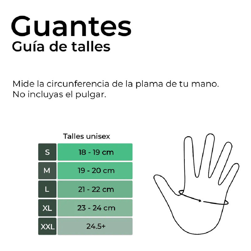 Guantes Térmicos Reflectivos Running Reebok Color Negro S/m