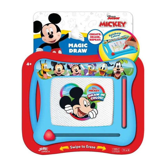 Pizarra Niño Mickey Magica Con Lapiz Viajes Mvd Kids - Rojo/azul