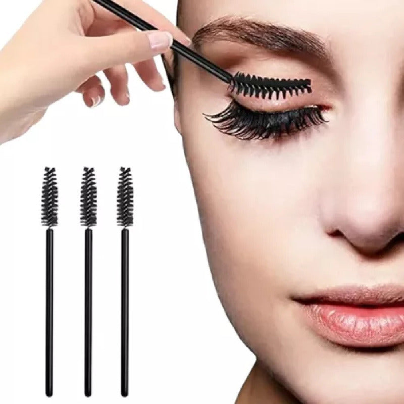 Cepillos Nova 50 Unidades Sintético Para Pestañas Azar 9.7 Cm 3 Mm