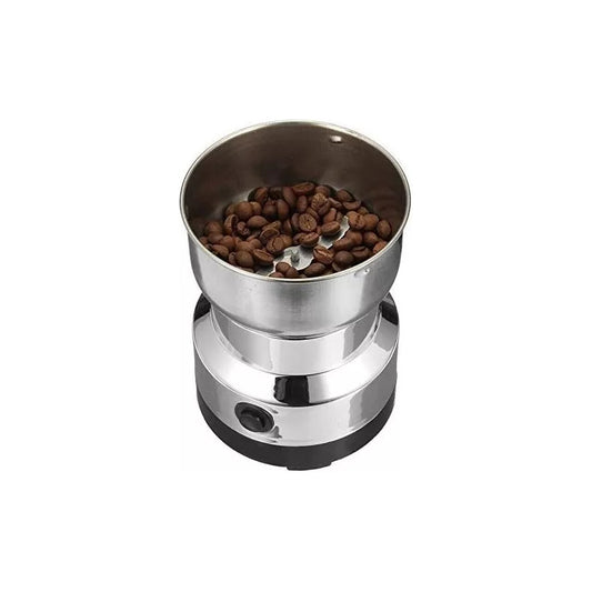 Moledora Eléctrica De Granos De Café Semillas Potencia 300 W Plateado