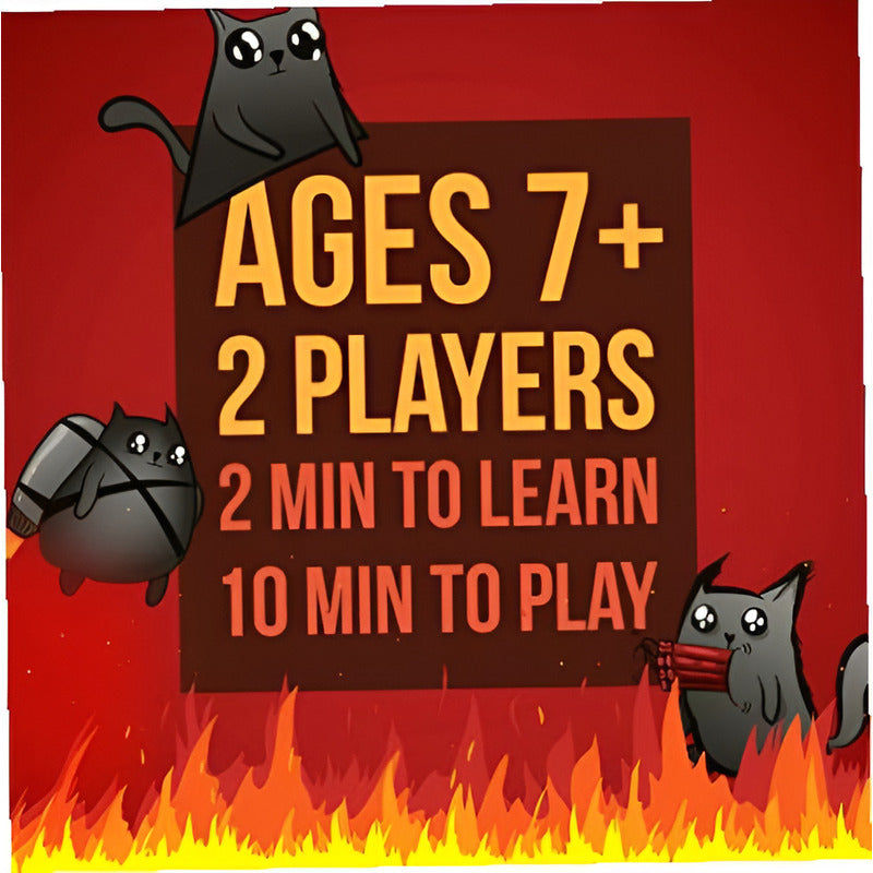 Exploding Kittens: Edición De 2 Jugadores