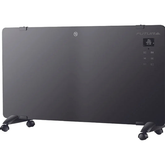 Panel Vitro Calefactor Futura Plus Fut-vp2000 Color Negro Negro