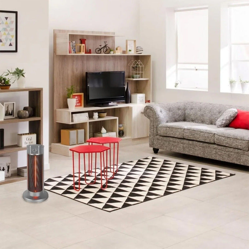 Calentador Fibra De Carbono Futura 1504 Estufa 360o Gris