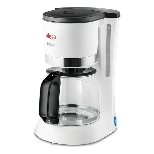 Cafetera De Goteo Ufesa Activa Cg7123 12 Tazas 680w Fama Color Blanco