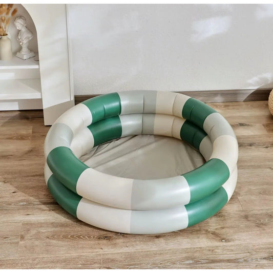 Piscina Inflable Para Bebes Y Niños Verde - Verde Musgo