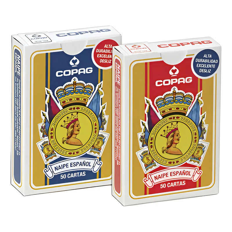 Naipes Copag Españoles Azul/rojo Español
