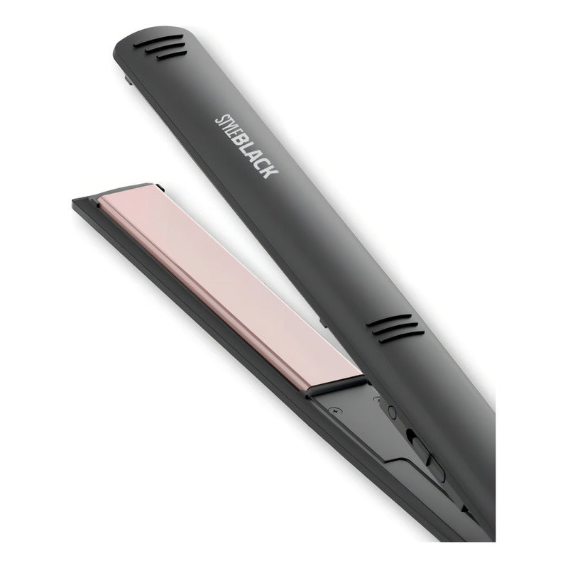 Planchita De Pelo Diseño Slim Xion Xi-style Blk 230oc Negro - Negro