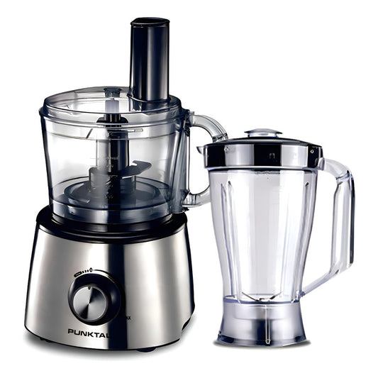 Multiprocesadora De Alimentos Punktal Mp12 Acero Inoxidable Inox