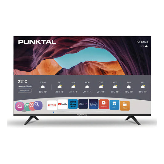 Smart Tv Punktal Fhd Frameless 40 Pk40 Televisor Wos Netflix