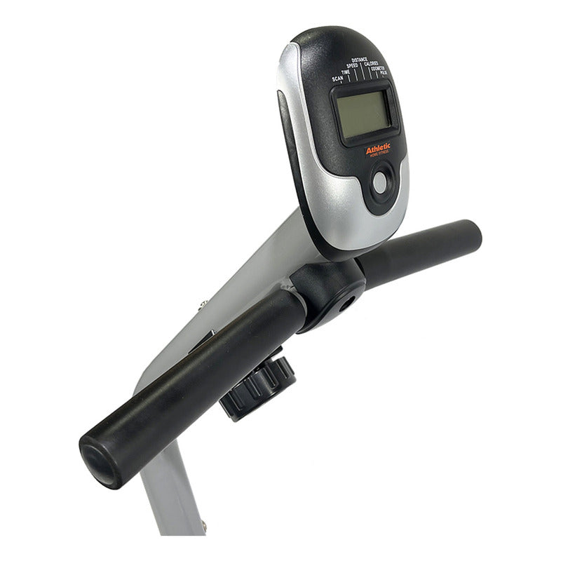 Bicicleta Ergométrica Horizontal Athletic 230bh Athletic - Gris/negro